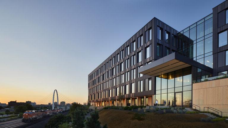 斯波坎大学区的Catalyst大楼. Spokane, Washington